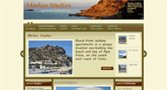 Desktop Screenshot of markos-studios.com